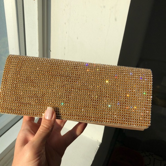Diamon beige clutch - Picture 2 of 5